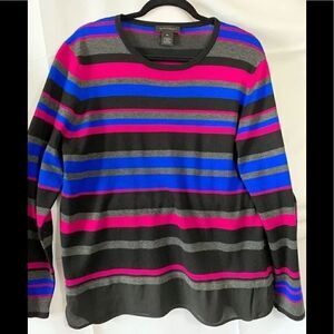 Investments Multi Colored Sweater. #207